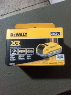 DEWALT 20V MAX XR POWERSTACK 3.5Ah Battery (brand new)