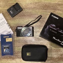 Canon G7X II With Extra Battery And Case