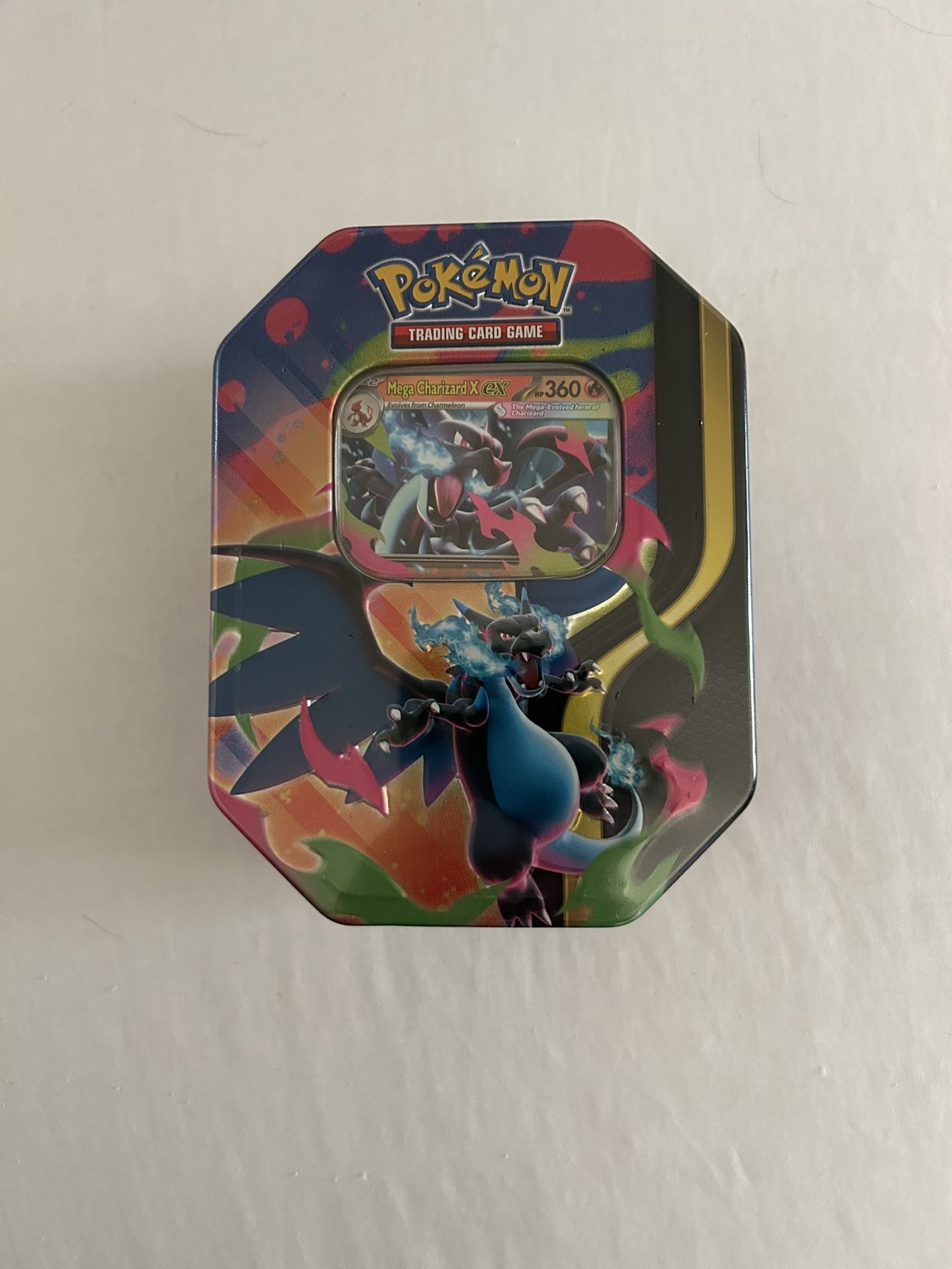 Factory Sealed Mega Charizard X Tin