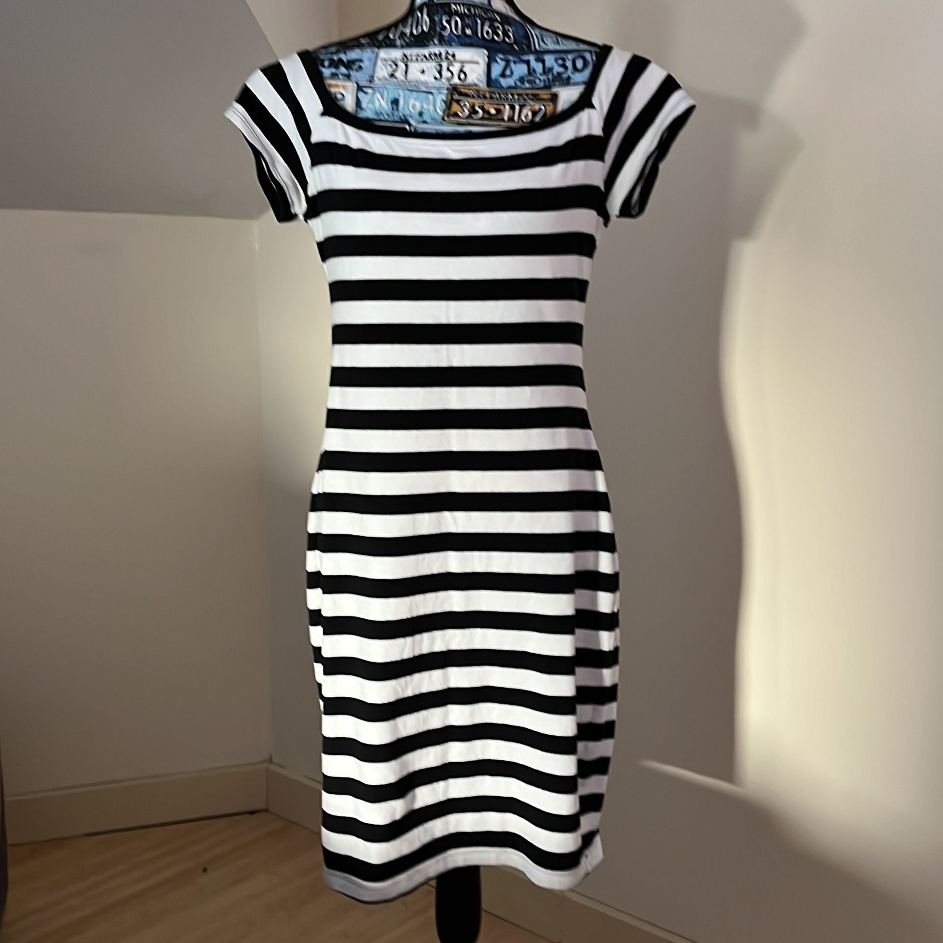 Express Striped Mini Dress