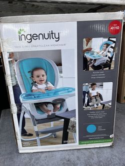 Ingenuity Trio 3 in 1 SmartClean High Chair