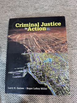 Criminal Justice In Action (9 edition)