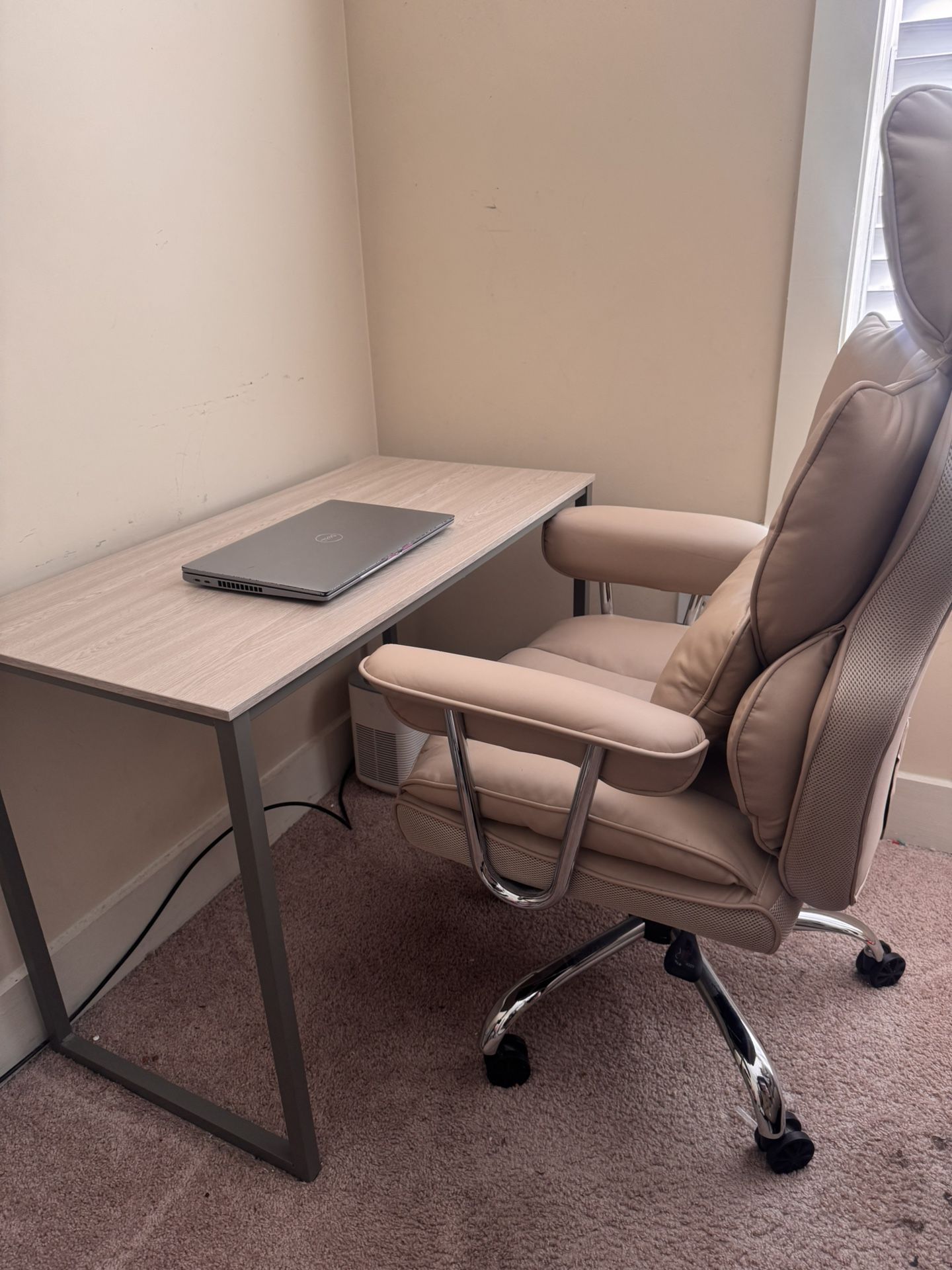 Gaming, PC, Working Desk And Chair W/ Foot Rest