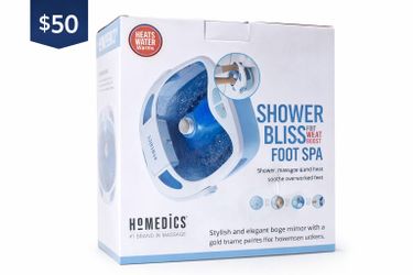 HoMedics Shower Bliss Foot Spa