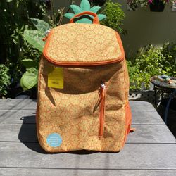 Sun Squad Insulated Pineapple  Backpack Cooler 7.5 Qt...
