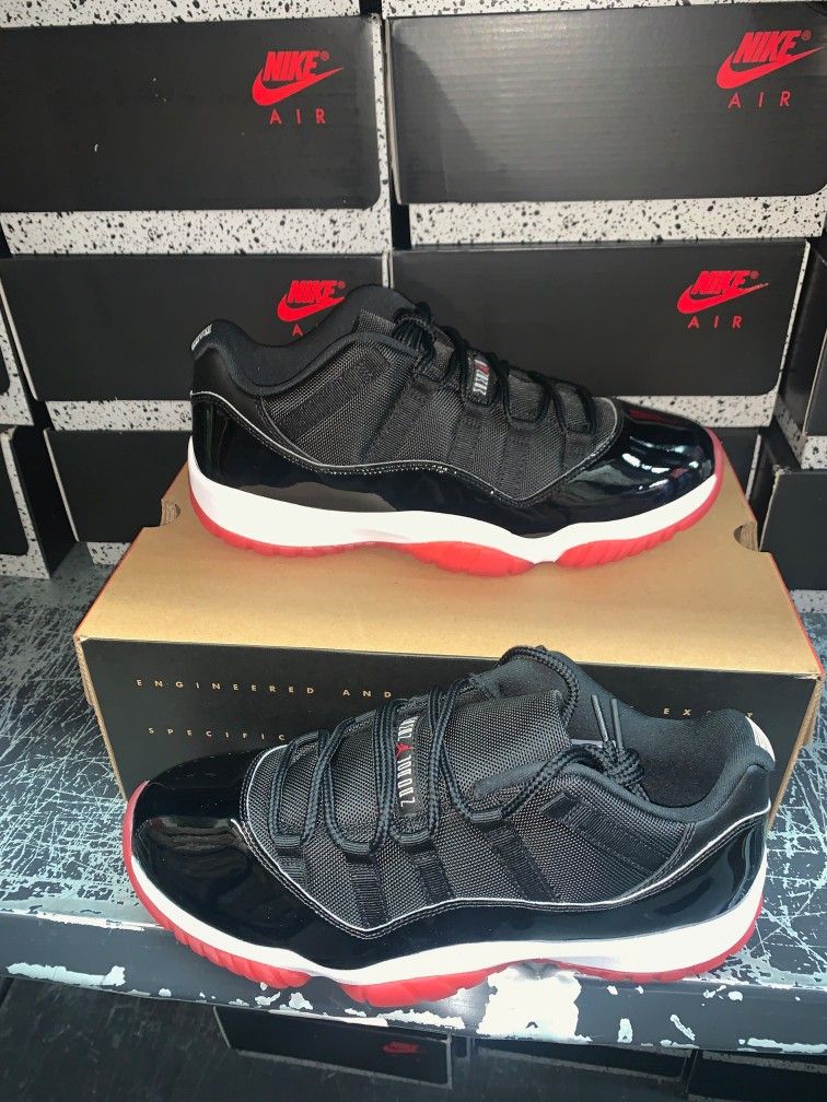 Brand New Men's Air Jordan Retro 11 Low Breds Size 10.5