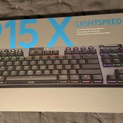 Logitech G915 X Lightspeed TKL (wireless) 