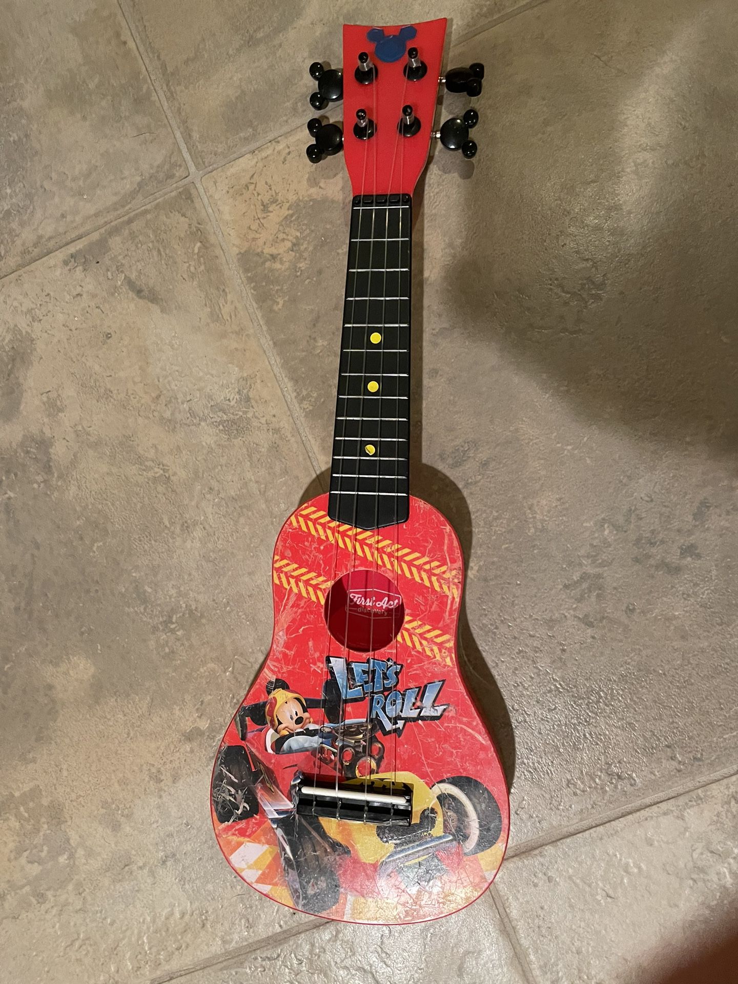 Disney Mickey Mouse Toy Guitar Toddler