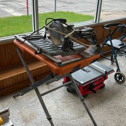 Ridgid Wet Tile Saw 
