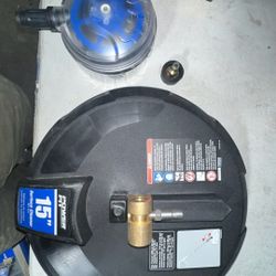 15in. Surface Cleaner And Rotary Brush 