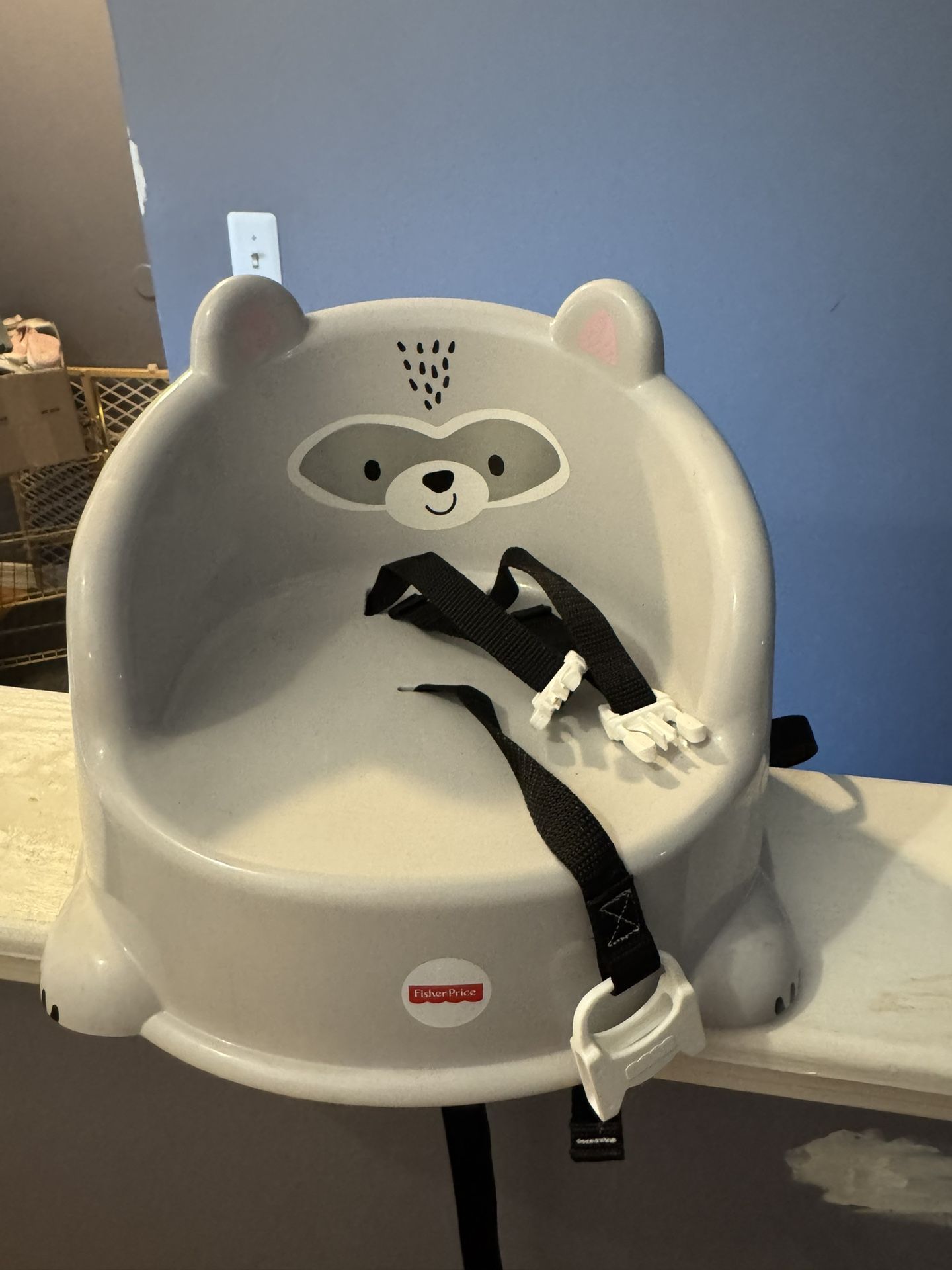 Fisher Price Raccoon Booster Seat For Chair