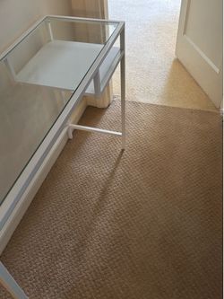 Make me move this glass desk
