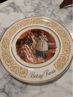 Avon Betsy Ross American Founding Fathers Collectible 1973