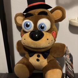 Autographed Toy Freddy Plush