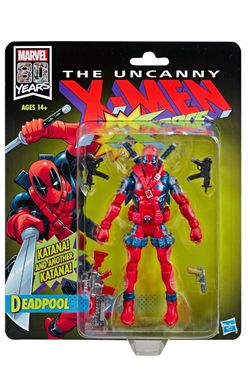 Deadpool Marvel Legends *MINT* Uncanny X-Men X-Force Retro Action Figure 6 Inch Wolverine