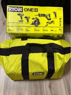 Brand New RYOBI ONE+ 18V 6-Tool Combo Kit
