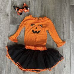 Toddler Girl Halloween/thanksgiving Outfits 