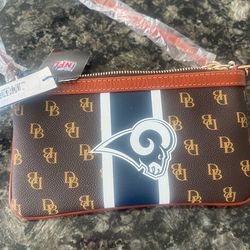 Dooney & Bourke Rams Wristlet