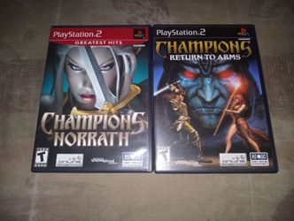PS2 CIB Champions of Norrath/Return to Arms (tested)