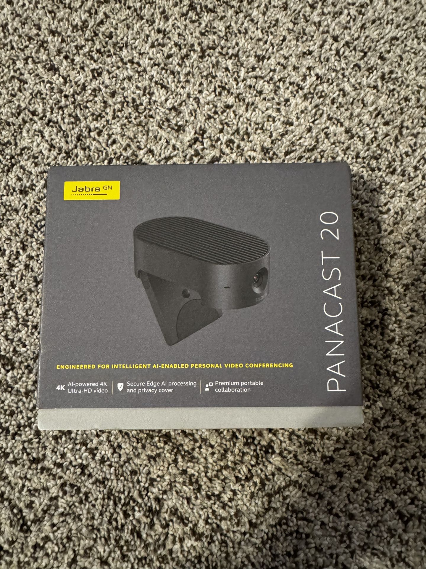 Jabra PanaCast 20 4K Video Conferencing Camera