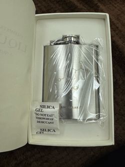 Kikkerland Stainless Steel Hip Flask
