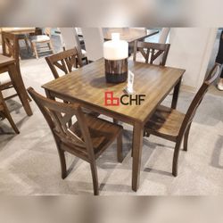 5 Pc Dining Table Set 
