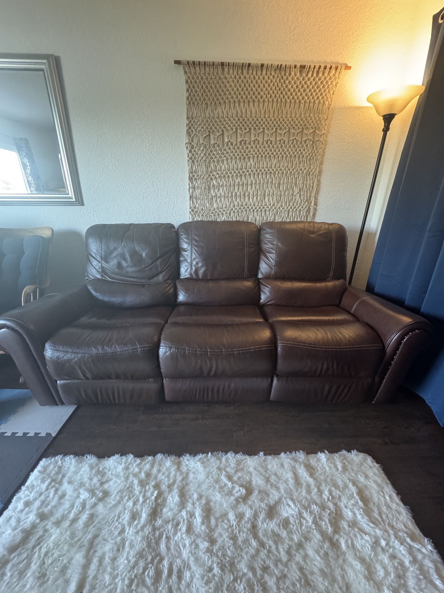 Leather Sofa