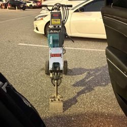 Jack Hammer With Trolley 