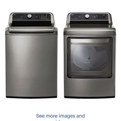 New Out Box GL Smart Turbo Washer /Smart Gas Dryer Set With Steam 