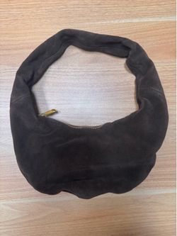 Brown Suede Bag