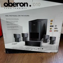 Oberon D10 Home Theater Surround Sound System 