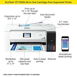 Epson EcoTank ET-15000 – Sublimation Ready