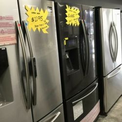 Samsung Refrigerator Stainless VIRTUAL APPOINTMENT AVAILABLE