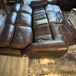 Electric leather couches