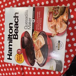 Nutri Chopper & Hamilton Beach Quesadilla Maker