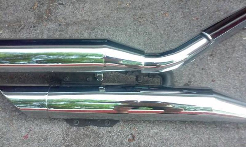 2004 Honda vtx 1300 stock exhaust