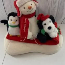 CHRISTMAS  HALLMARK JINGLE PALS DOG BARKS JINGKE BELLS