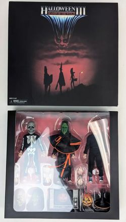 Halloween 3 Season of the Witch 8" Scale 6" Clothed Action Figure 3-pk Neca 2020
