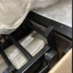 Storkcraft premium Hoop glider & Ottoman