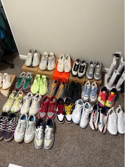 Shoes mostly size 14