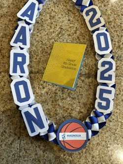 Custom Ribbon Lei And Cards