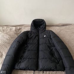 Black Puffer Jacket SuperDry