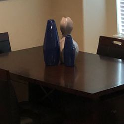 Kitchen Table Centerpieces - 3 Vases