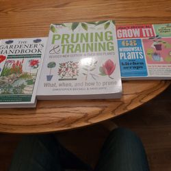 3 Plant/Gardening Books