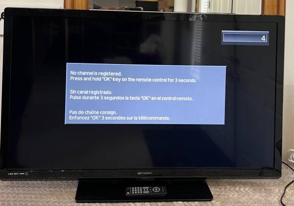 Emerson 50” TV 1080p LED HDTV Television 1920x1080, 3x HDMI