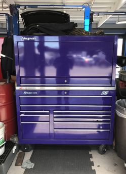 Snap on tool box