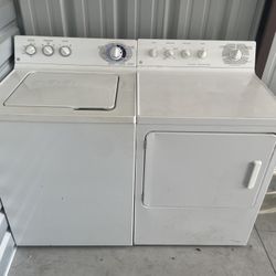 Ge Washer And Dryer Set 