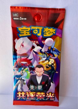 Pokémon Chinese Trading Card Booster Pack