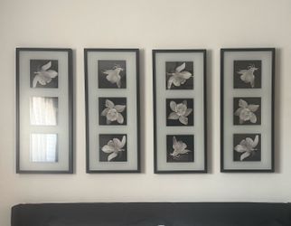Wall Art Frames  -  4 for $80