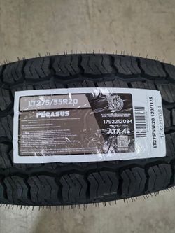 Brand New Tires (1) Pegasus ATX (LT275/55R20) (Single) ($139)